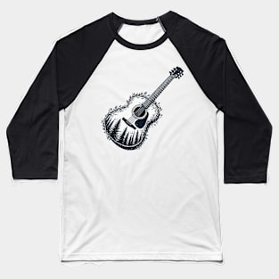 Nature guitar Baseball T-Shirt